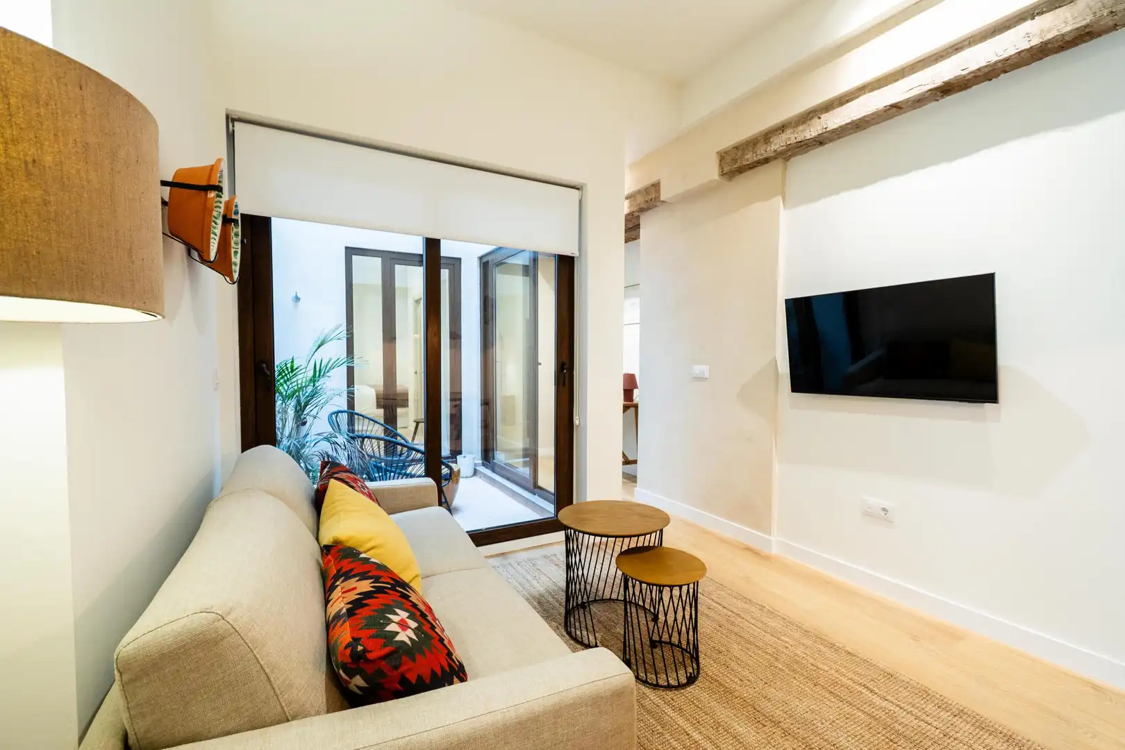 Sala de estar de Piso de alquiler en Sevilla con Aire acondicionado, Calefacción y Amueblado
