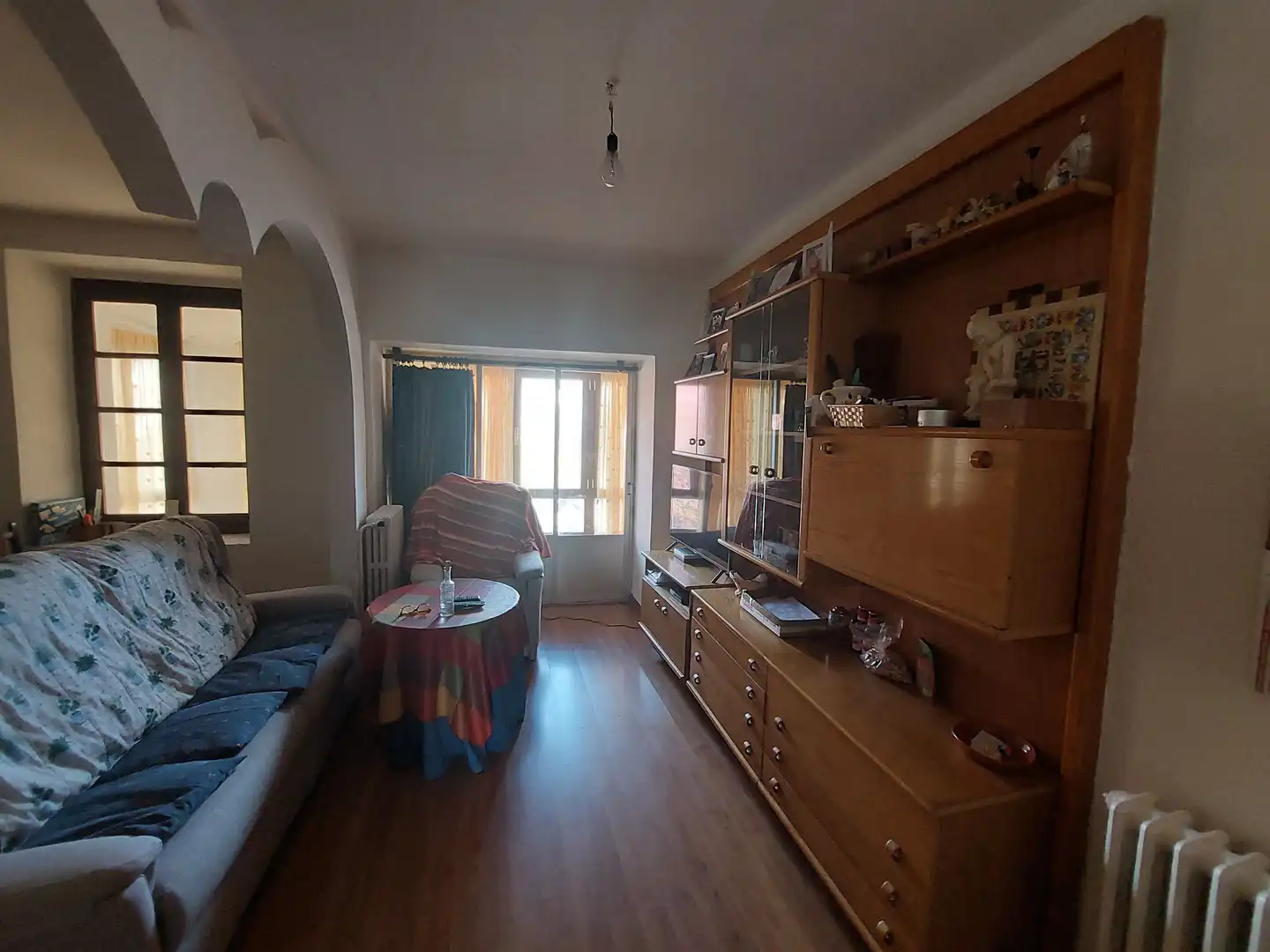 Sala d'estar de Casa o xalet en venda en Boñar amb Calefacció, Jardí privat i Terrassa
