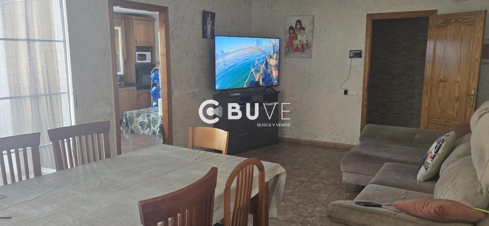 Living room of House or chalet for sale in Amposta  with Air Conditioner, Heating and Terrace