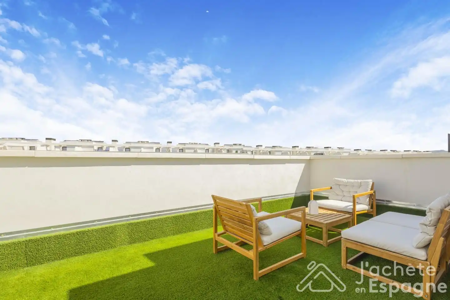 Terraza de Casa o chalet en venta en Mutxamel con Aire acondicionado, Jardín privado y Terraza