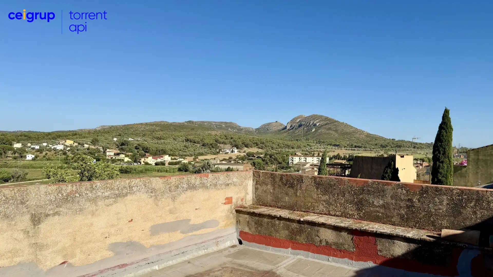 Terrassa de Finca rústica en venda en Bellcaire d'Empordà amb Terrassa i Balcó
