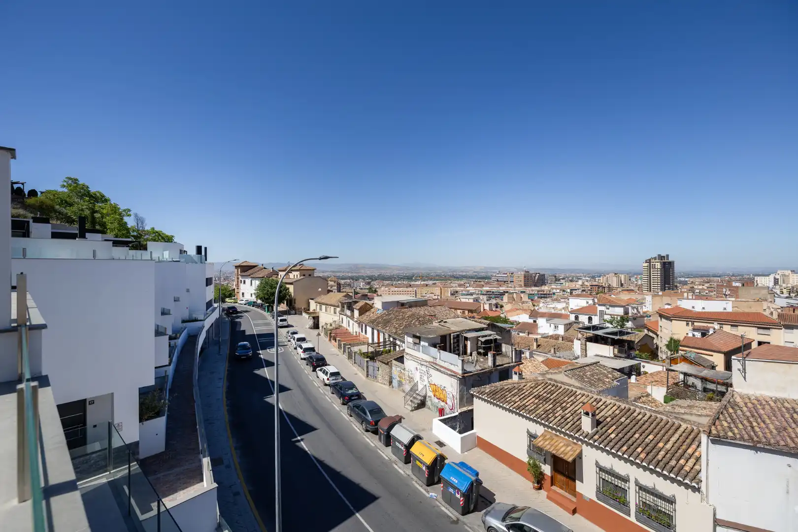 Vista exterior de Casa adosada de lloguer en Granada amb Aire condicionat, Calefacció i Terrassa