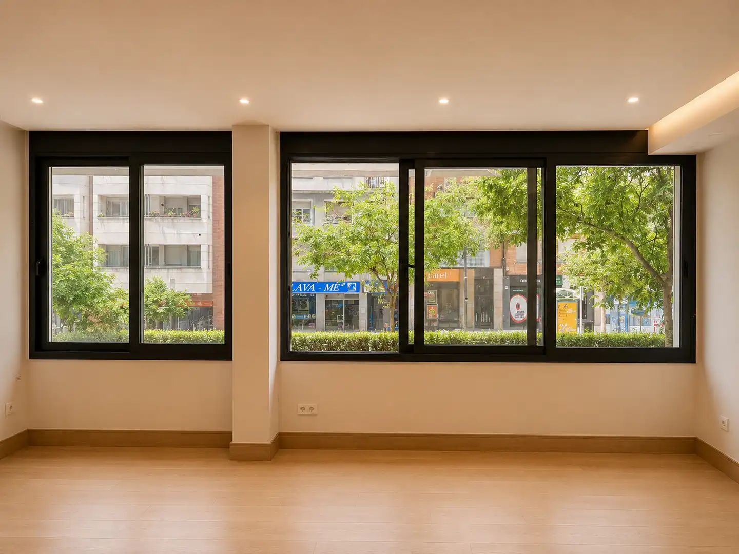 Vista exterior de Pis en venda en Barcelona amb Aire condicionat i Calefacció