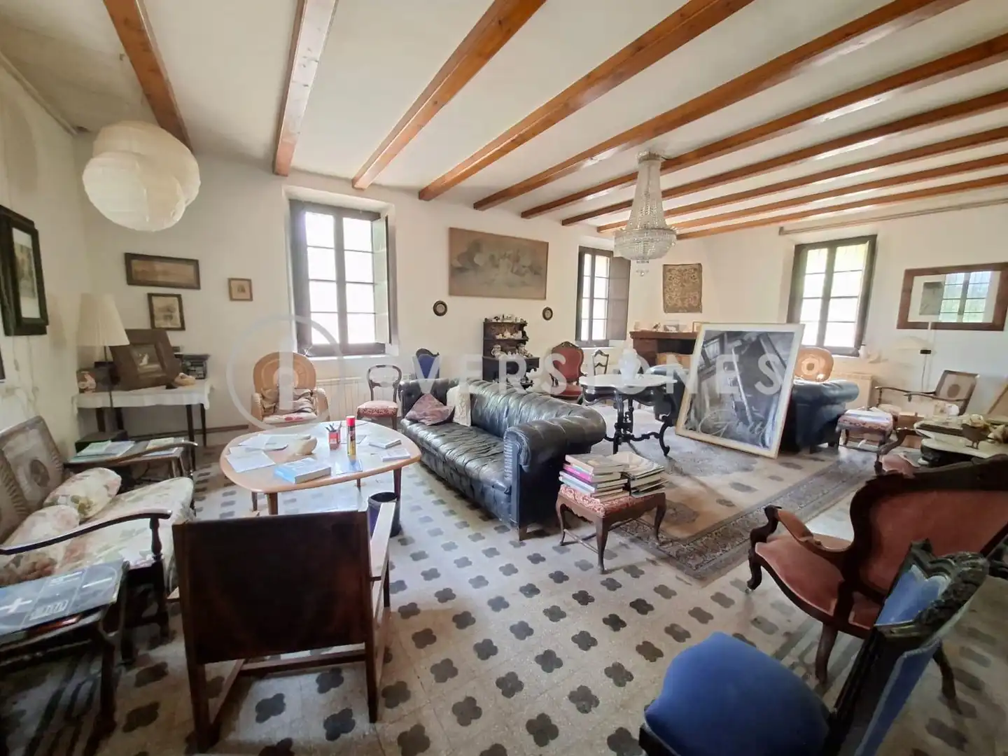 Living room of Country homes for sale in Vimbodí i Poblet  with Heating, Private garden and Terrace