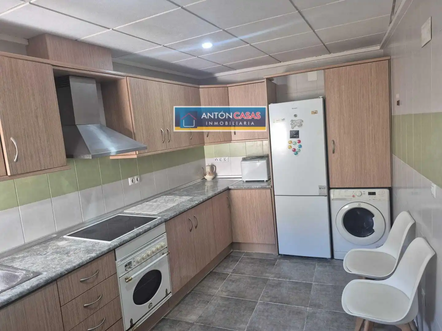 Cocina de Piso de alquiler en Monóvar  / Monòver con Aire acondicionado y Amueblado