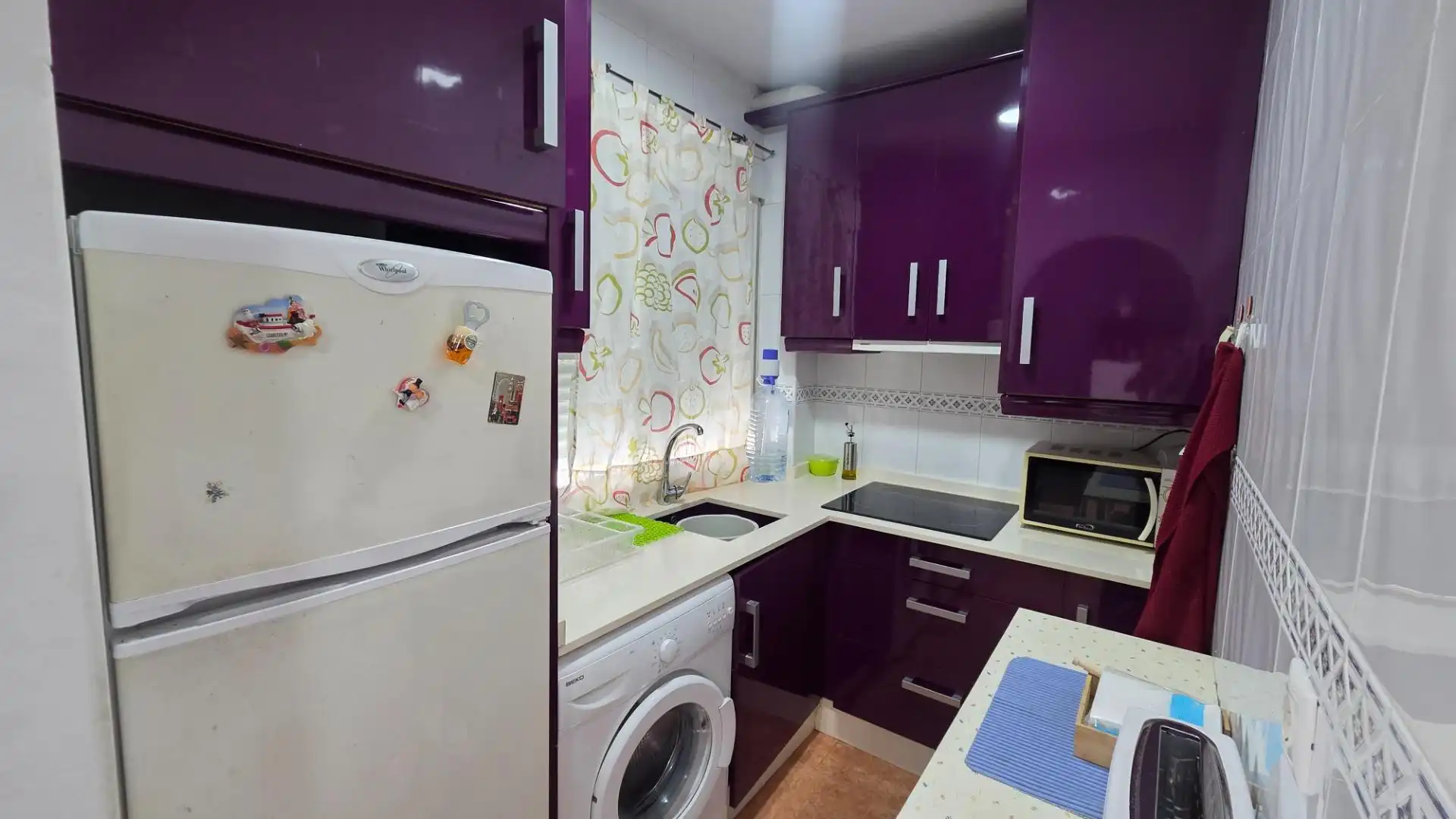 Kitchen of Apartments for sale in Garrucha  with Air Conditioner, Storage room and Furnished