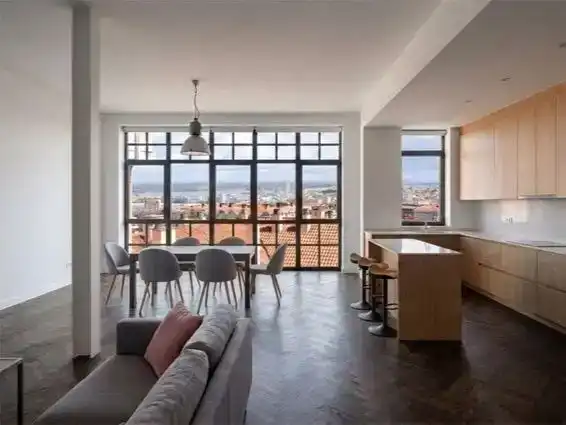 Sala de estar de Dúplex en venta en A Coruña Capital 