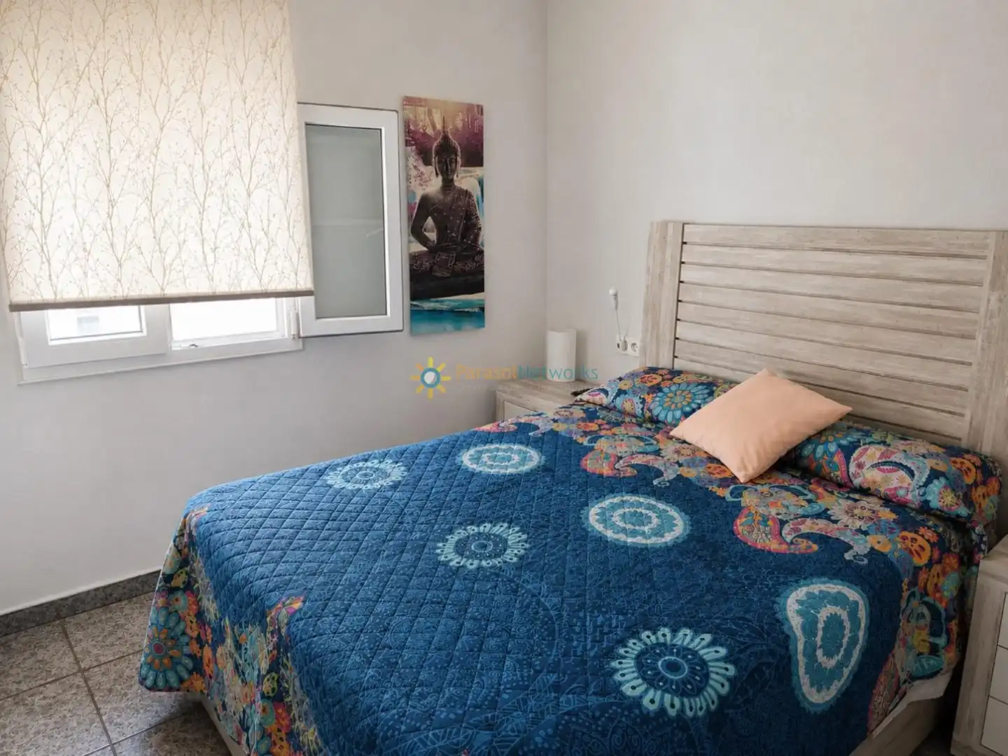 Schlafzimmer von Haus oder Chalet zum Verkauf in Oliva mit Klimaanlage, Privatgarten und Terrasse