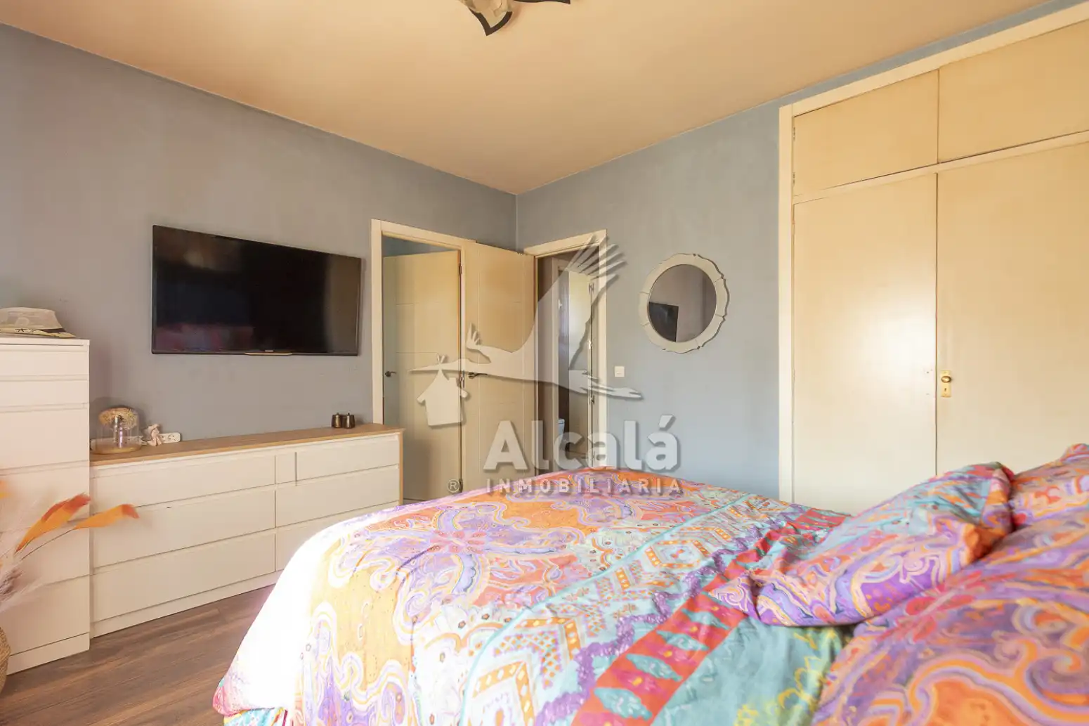 Bedroom of Houses for sale in Camarma de Esteruelas  with Air Conditioner, Heating and Private garden