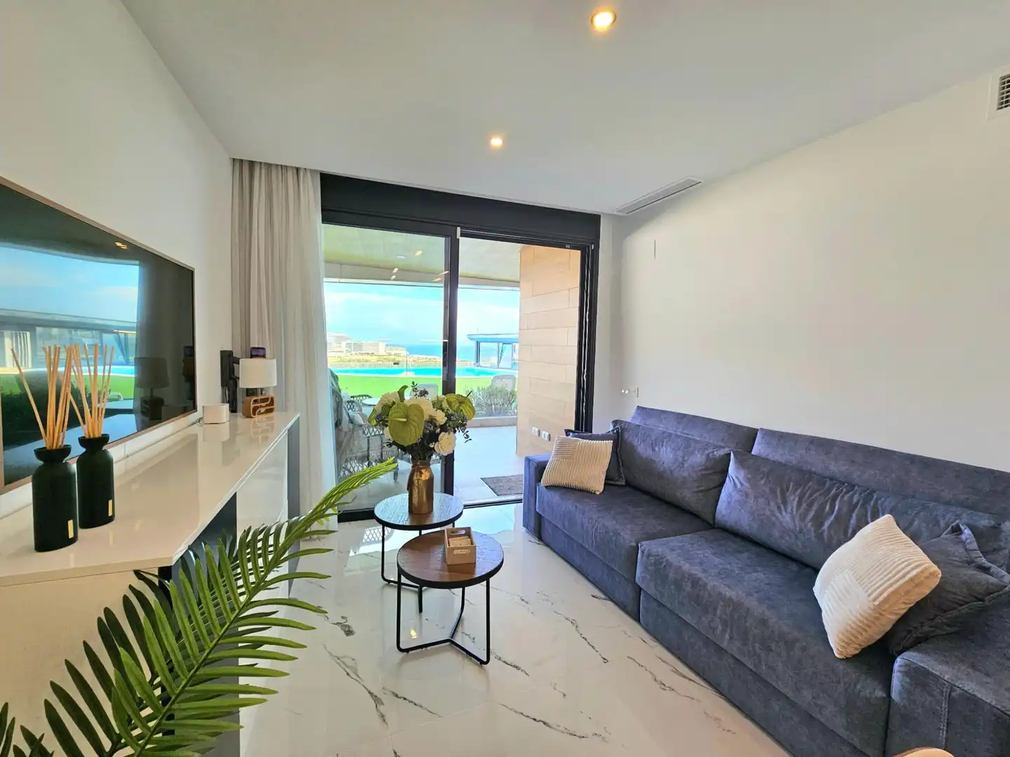 Sala d'estar de Apartament en venda en Santa Pola