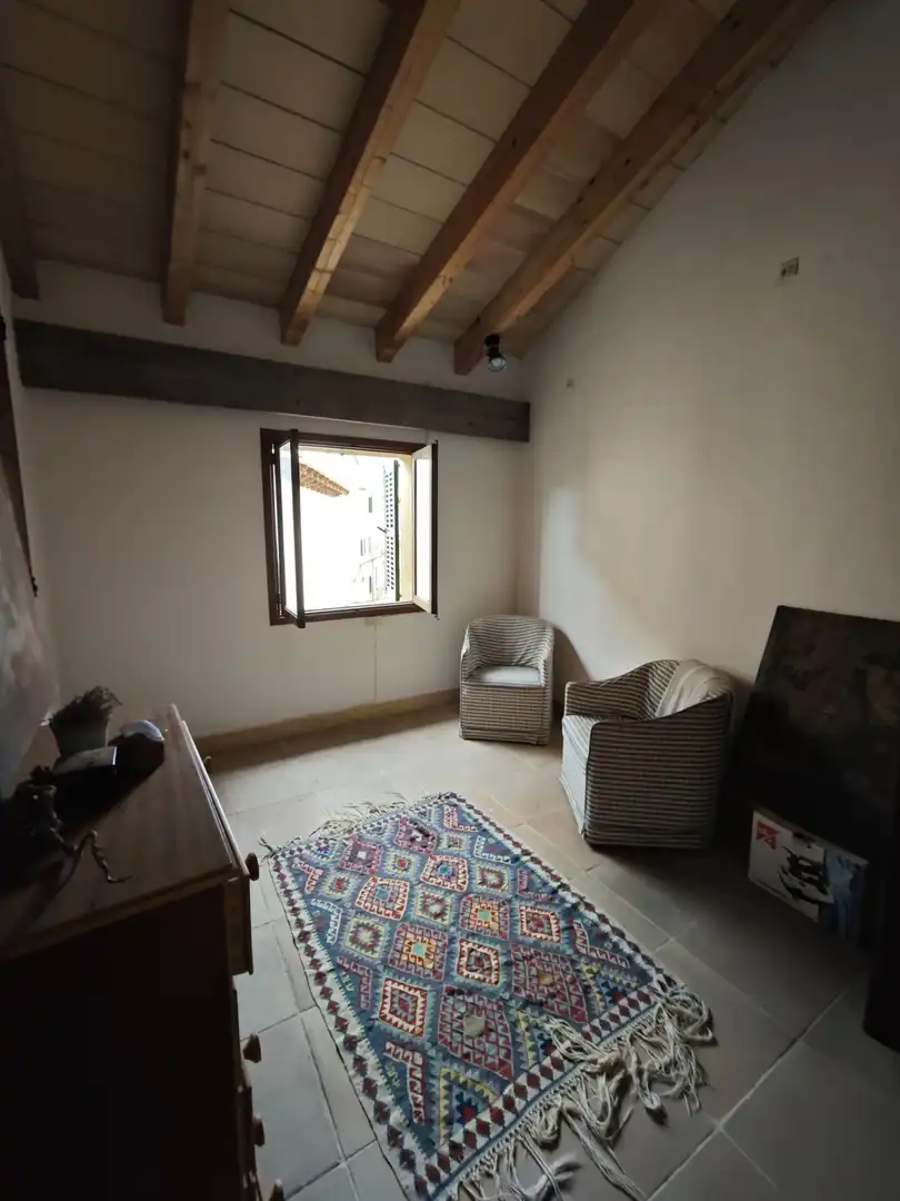 Sala d'estar de Finca rústica en venda en Sa Pobla amb Aire condicionat
