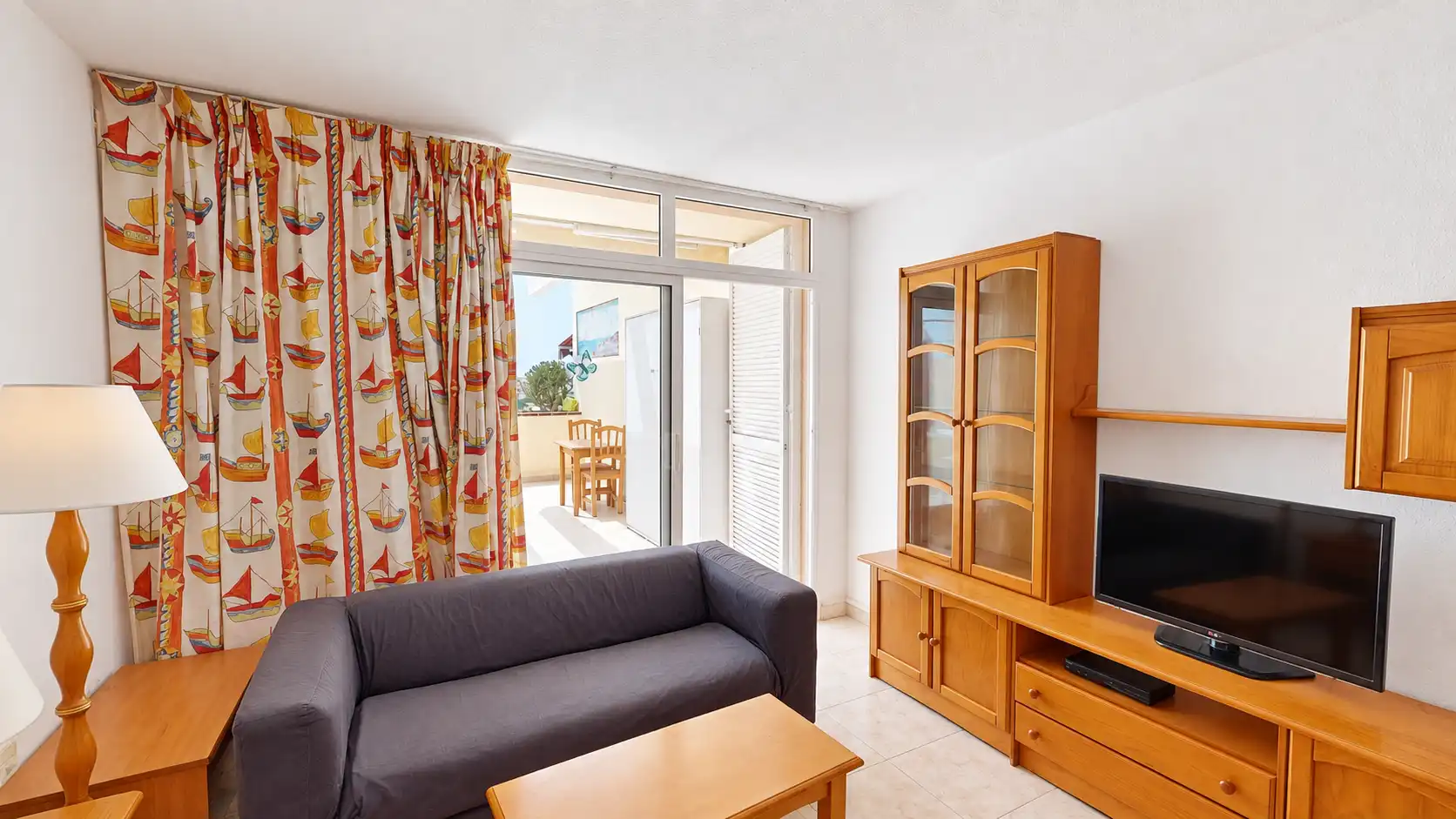 Wohnzimmer von Wohnung zur Miete in Pájara mit Terrasse und Möbliert