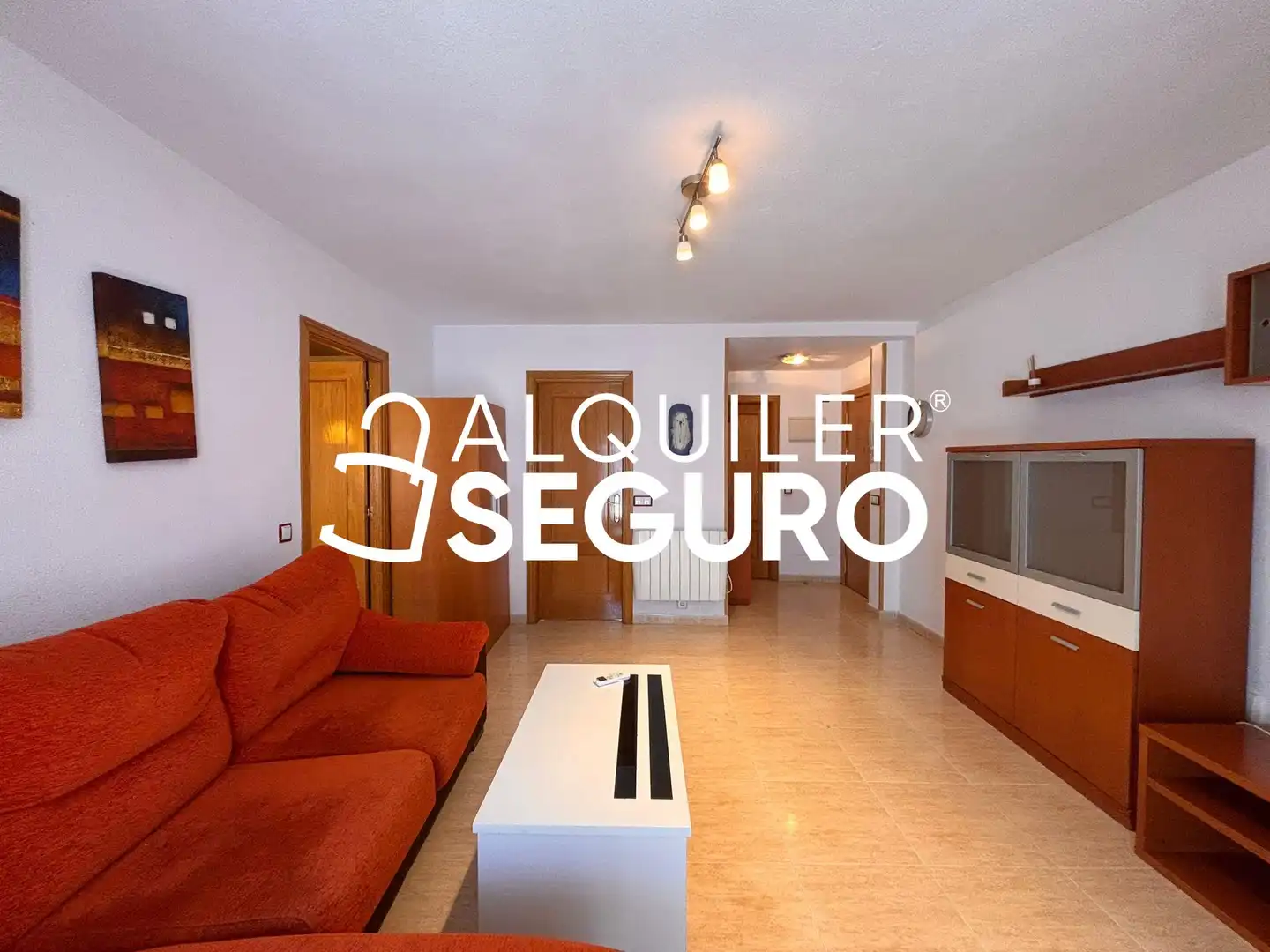 Wohnzimmer von Wohnung zur Miete in Madrid mit Klimaanlage, Heizung und Möbliert