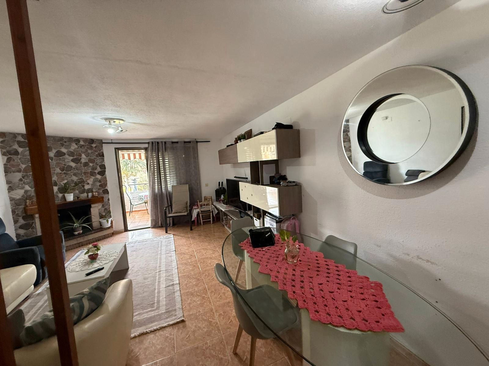 Sala de estar de Casa adosada en venta en Oropesa del Mar / Orpesa con Aire acondicionado, Terraza y Trastero