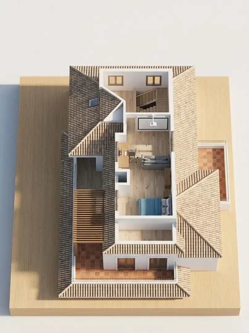 Chalet con terraza en venta en Calle MAR NEGRO, imagen 76