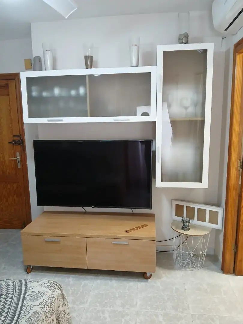 Sala de estar de Piso en venta en Tavernes de la Valldigna con Aire acondicionado, Calefacción y Jardín privado