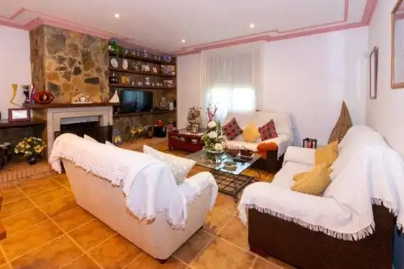 Living room of Country homes for sale in Almendral  with Private garden, Terrace and Storage room