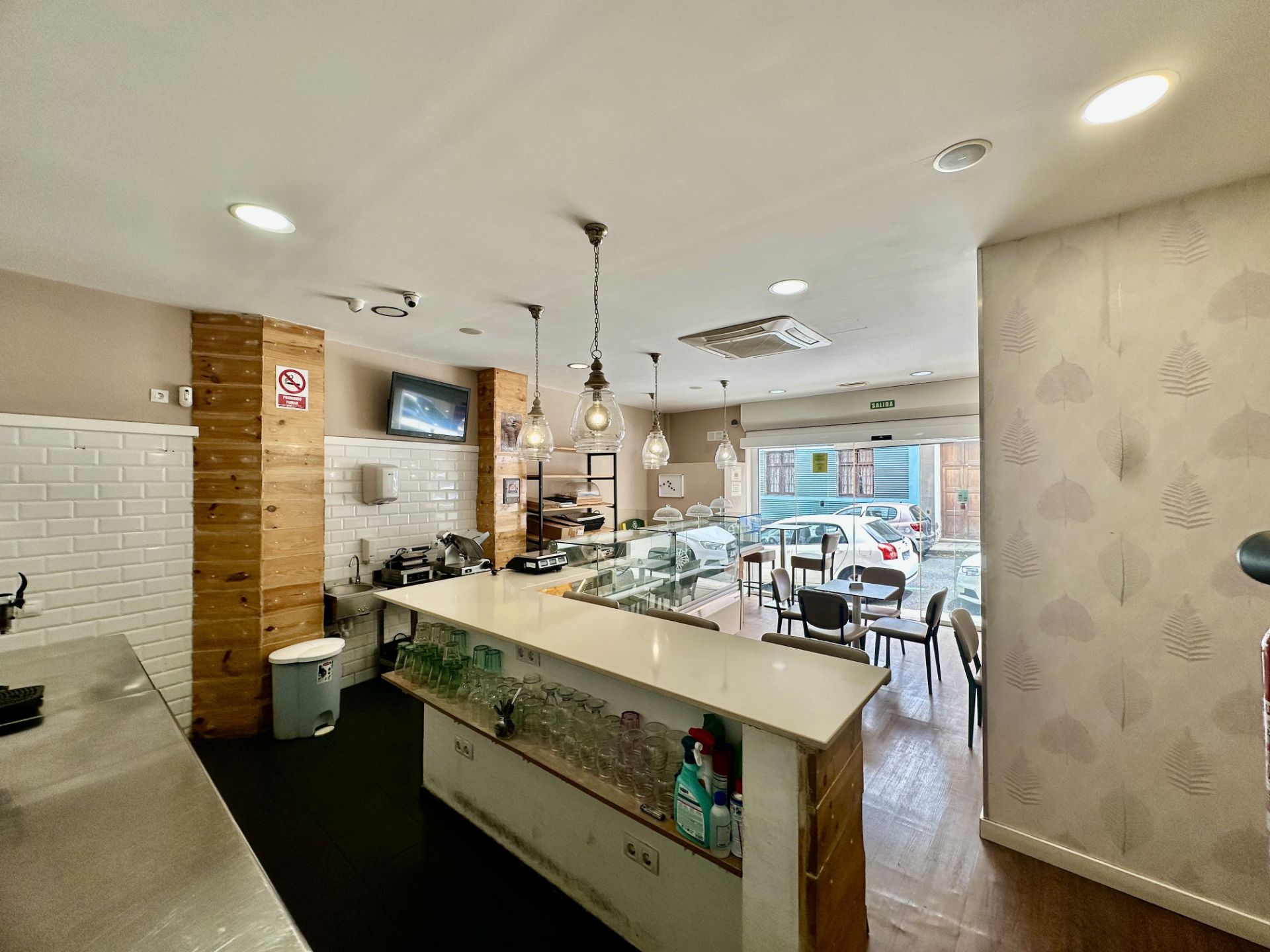 Cocina de Local en traspaso en Las Palmas de Gran Canaria con Aire acondicionado