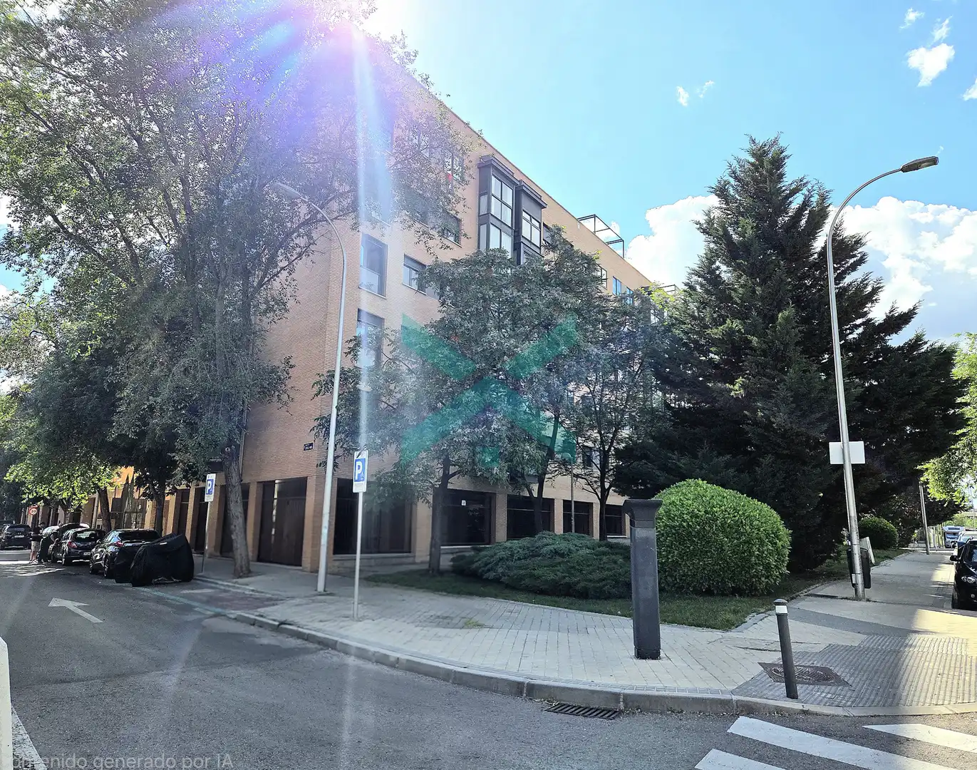 Vista exterior de Pis en venda en Madrid amb Aire condicionat, Calefacció i Jardí privat