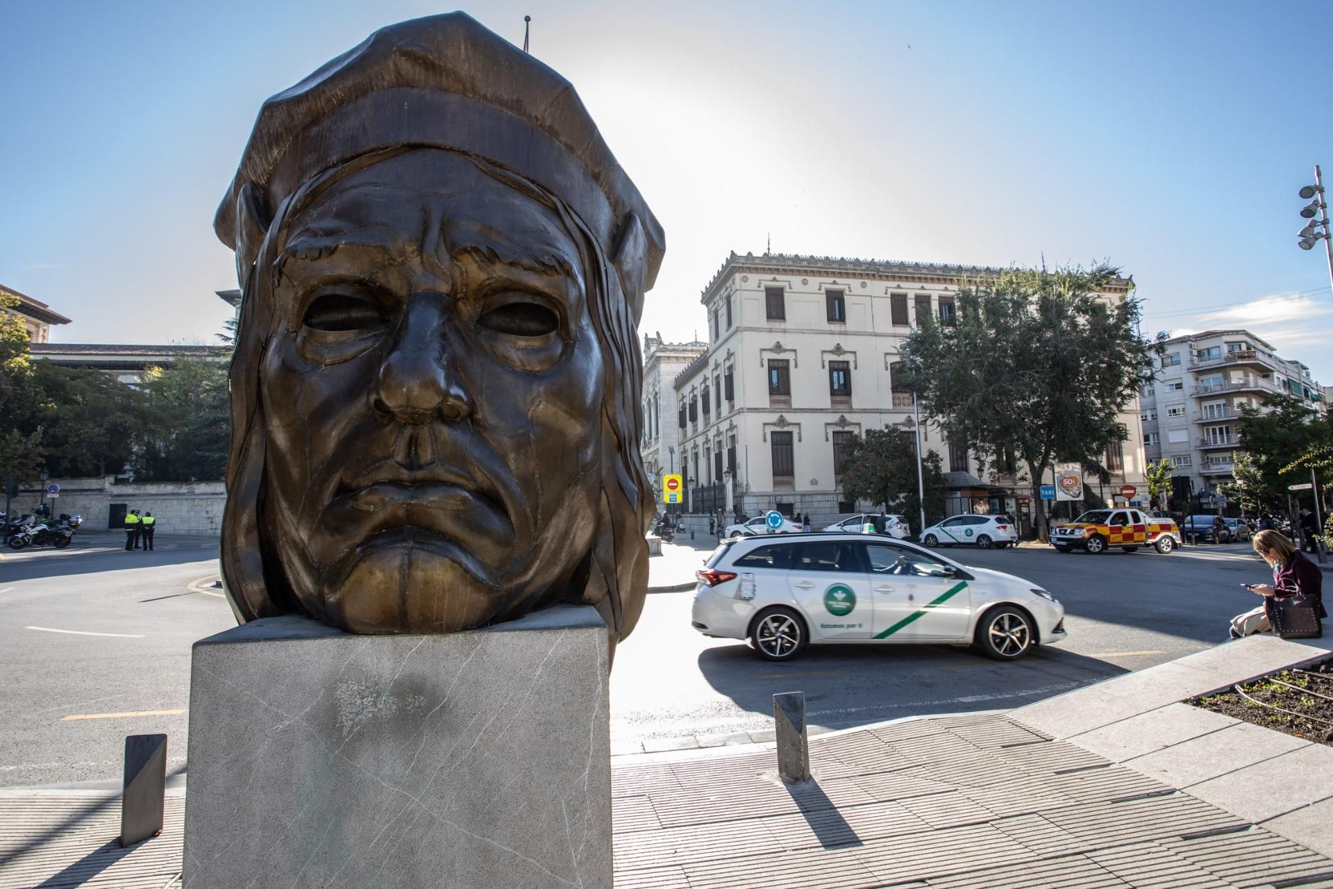 Exterior view of Flat for sale in  Granada Capital  with Balcony