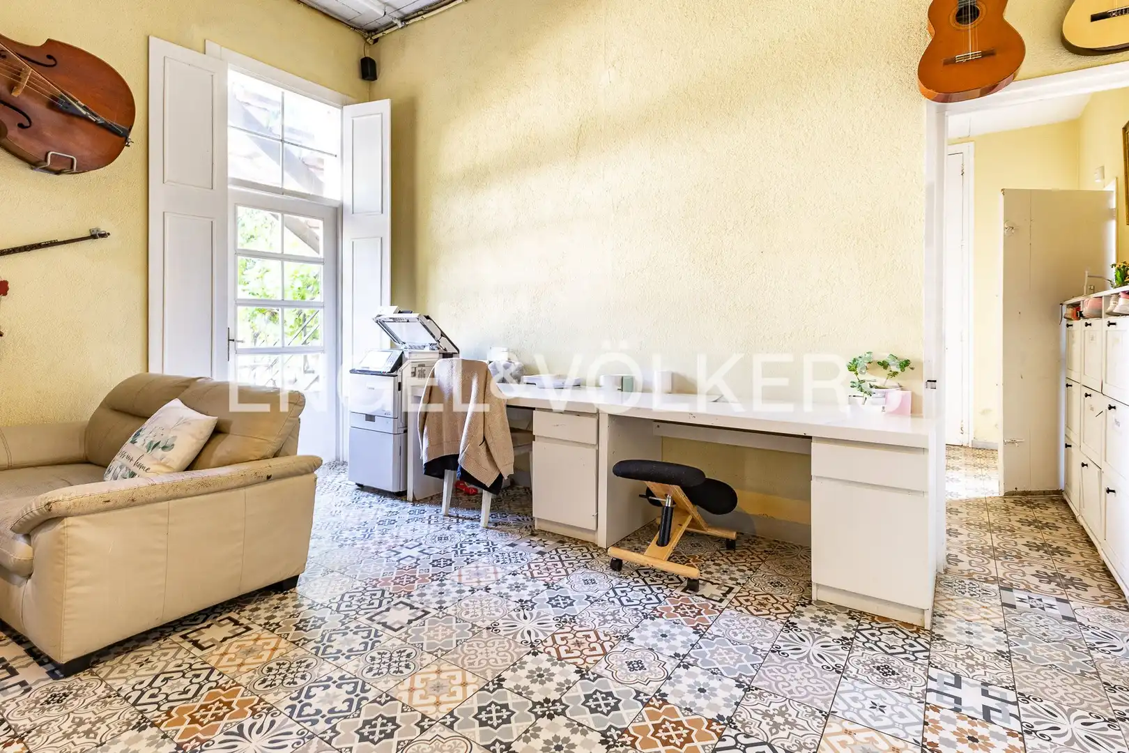 Living room of Houses for rent in El Masnou  with Air Conditioner, Heating and Furnished