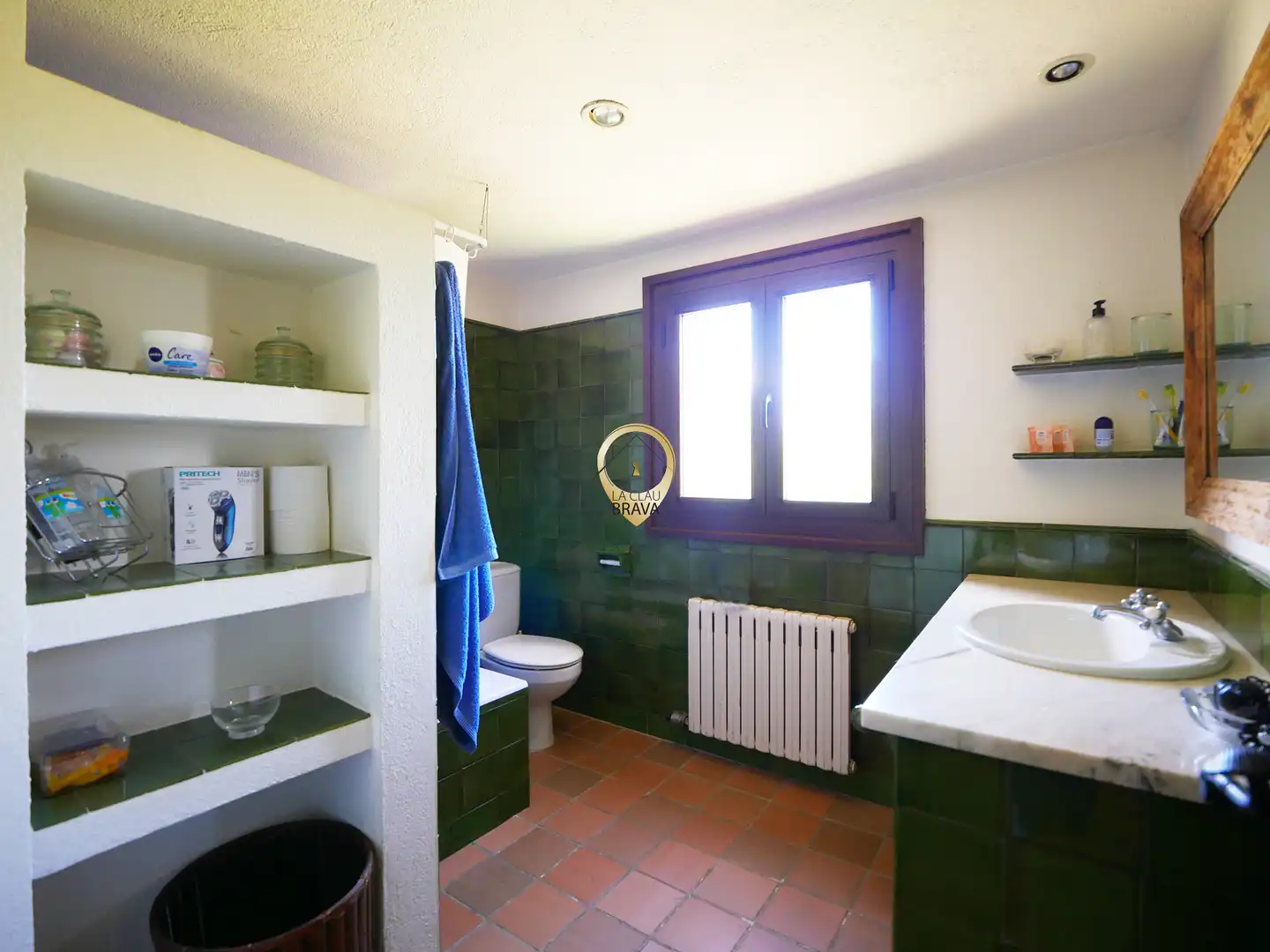 Badezimmer von Country house zum Verkauf in Cassà de la Selva mit Heizung, Privatgarten und Abstellraum