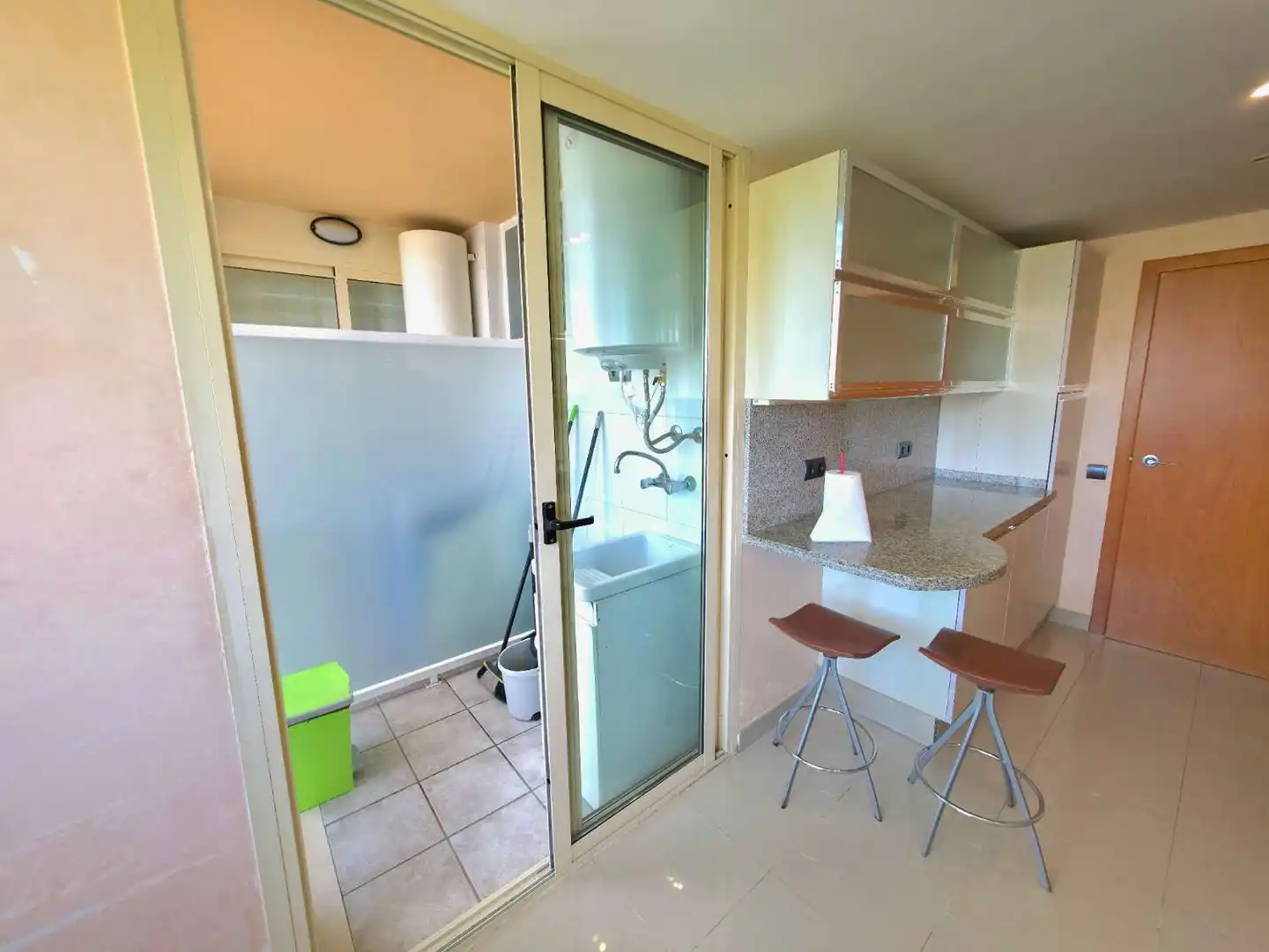 Kitchen of Flat for rent in Eivissa  with Air Conditioner, Heating and Terrace