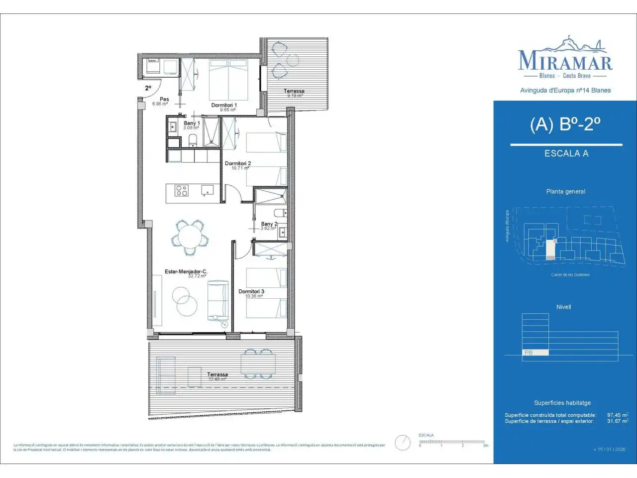 Appartement avec piscine à vendre à Avenida Europa 14, imagen 8