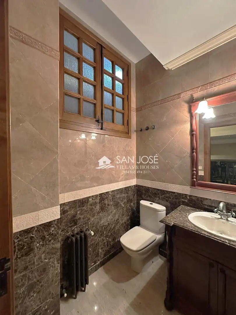 Baño de Casa o chalet en venta en Novelda con Aire acondicionado, Calefacción y Jardín privado