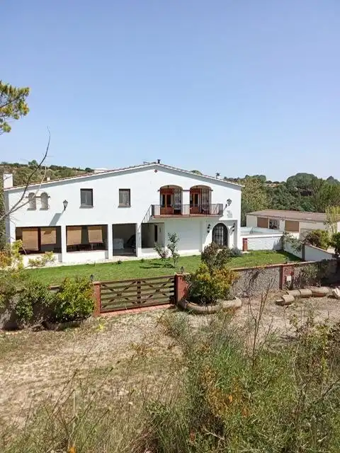 Vista exterior de Casa o xalet en venda en Sant Llorenç d'Hortons amb Calefacció, Jardí privat i Terrassa