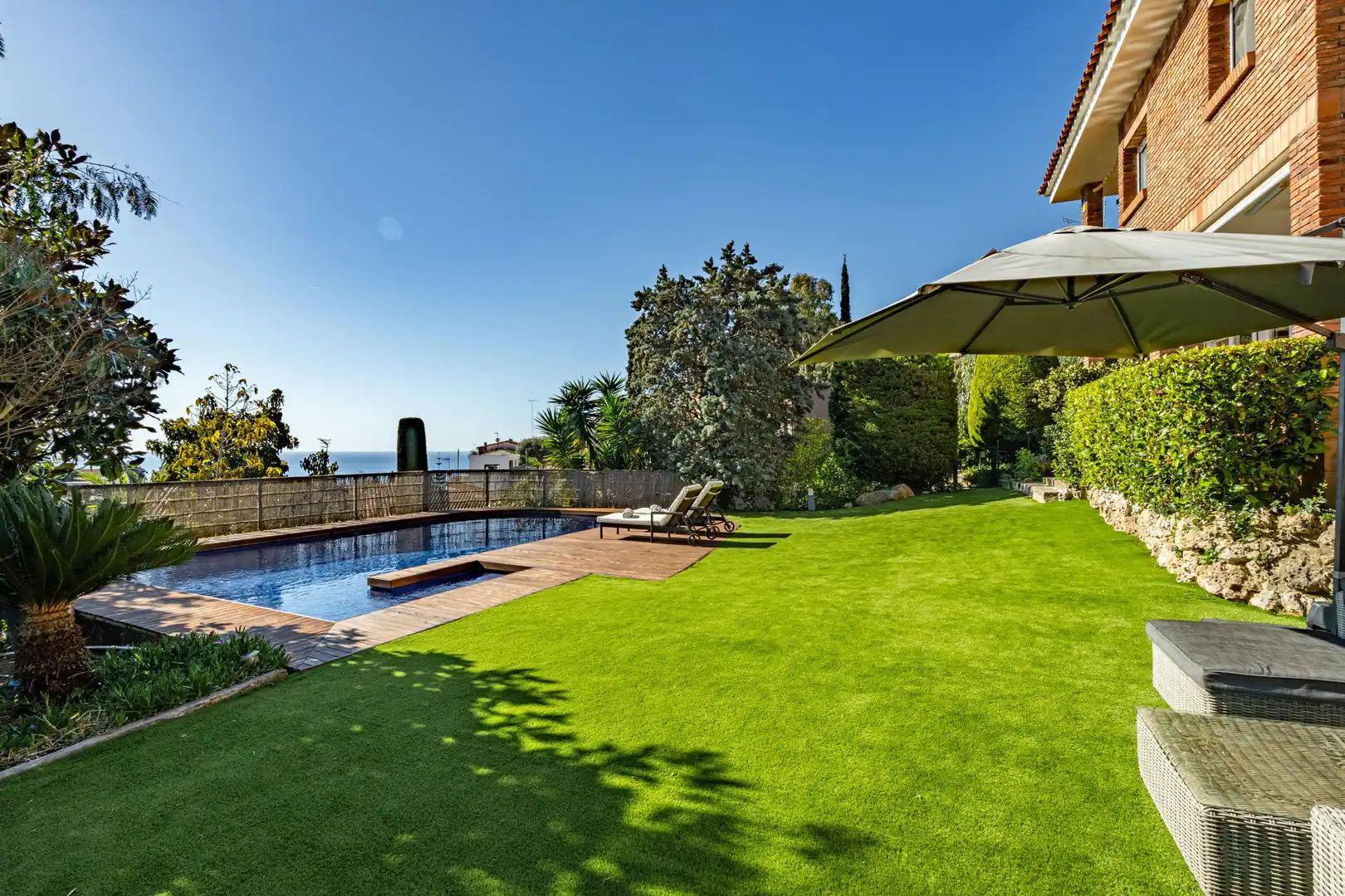 Terrasse von Haus oder Chalet zur Miete in Sant Vicenç de Montalt mit Heizung und Terrasse