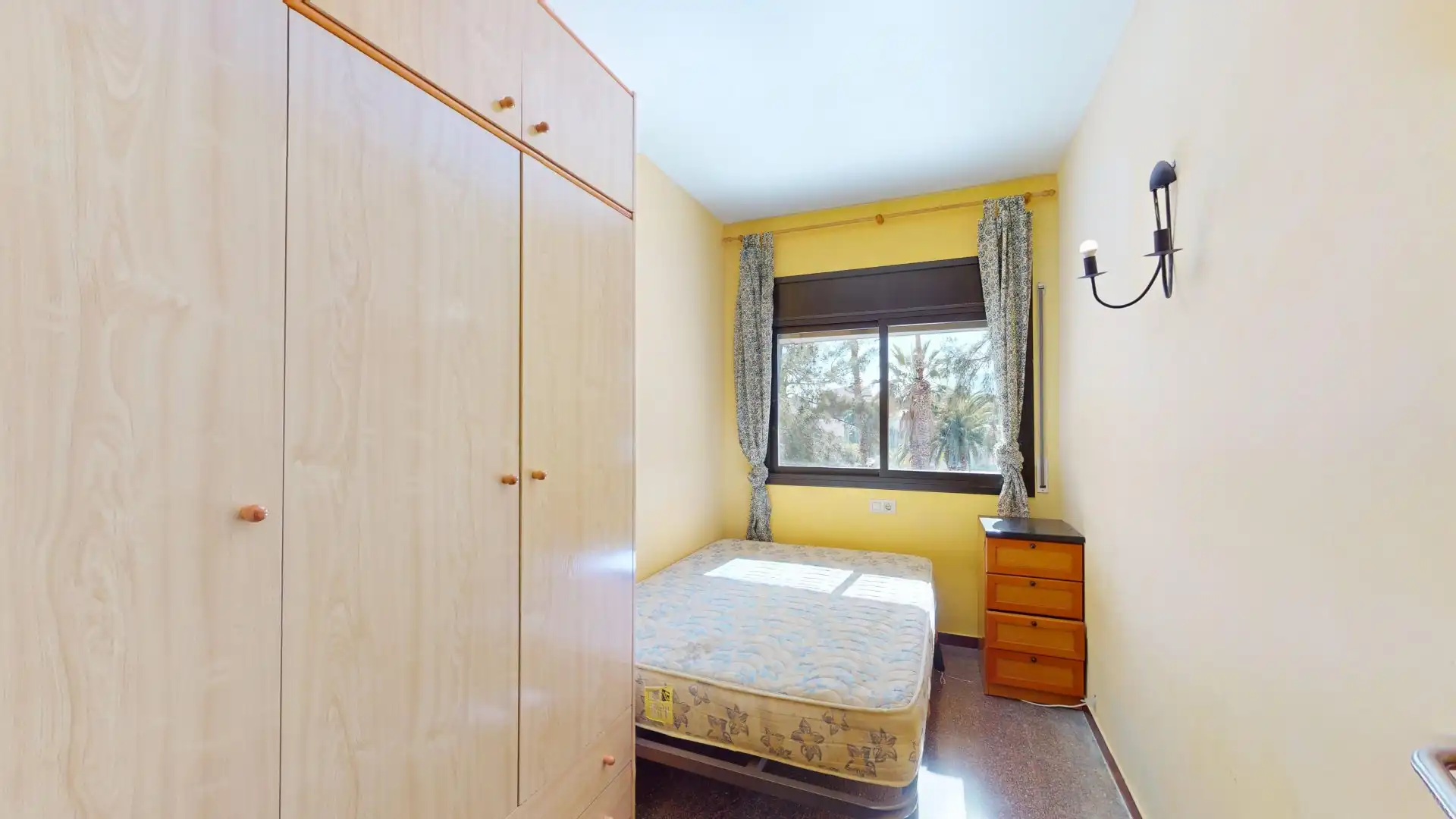 Schlafzimmer von Wohnung zum Verkauf in Barcelona mit Heizung und Balkon