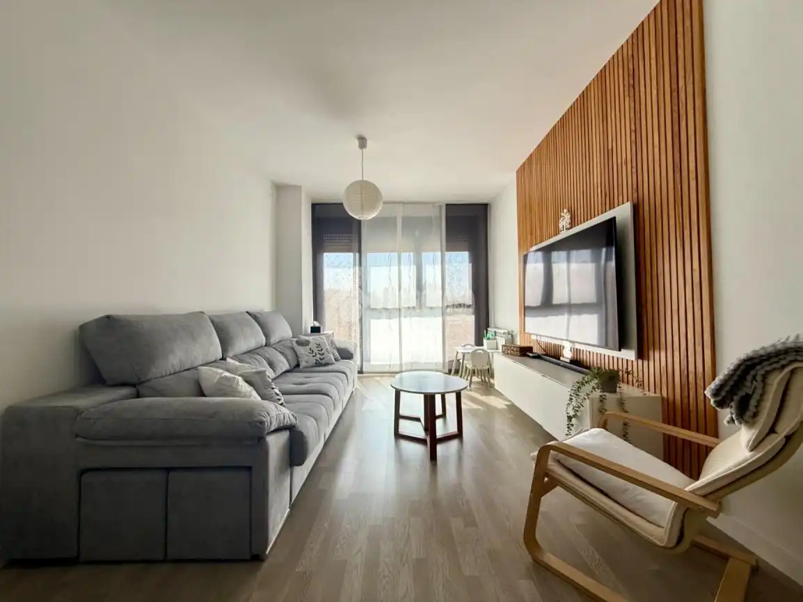 Wohnzimmer von Wohnung zum Verkauf in Alovera mit Klimaanlage und Gemeinschaftspool