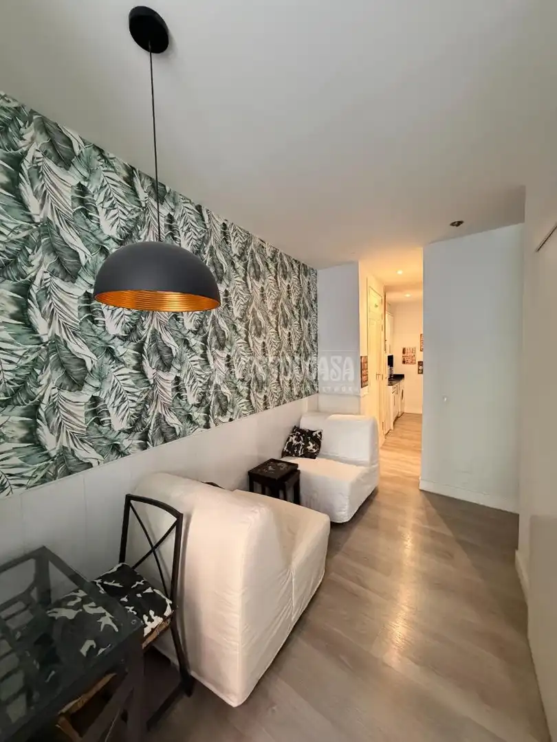 Sala de estar de Piso de alquiler en Madrid