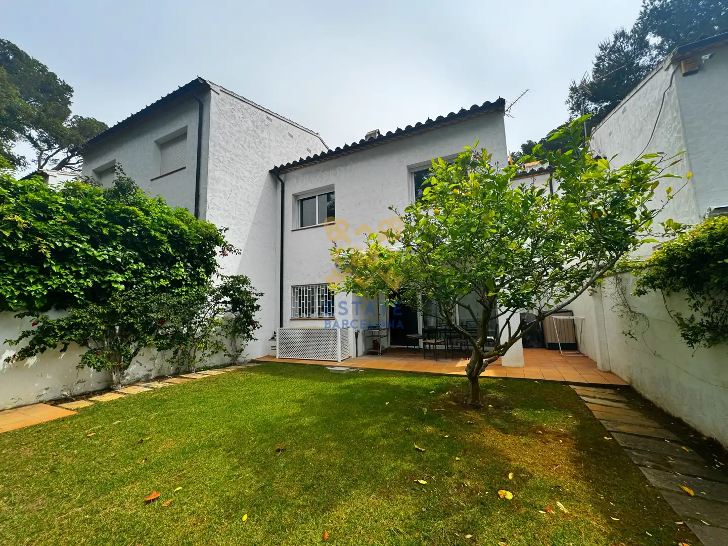 Garten von Einfamilien-Reihenhaus zum Verkauf in Palafrugell mit Klimaanlage, Möbliert und Gemeinschaftspool