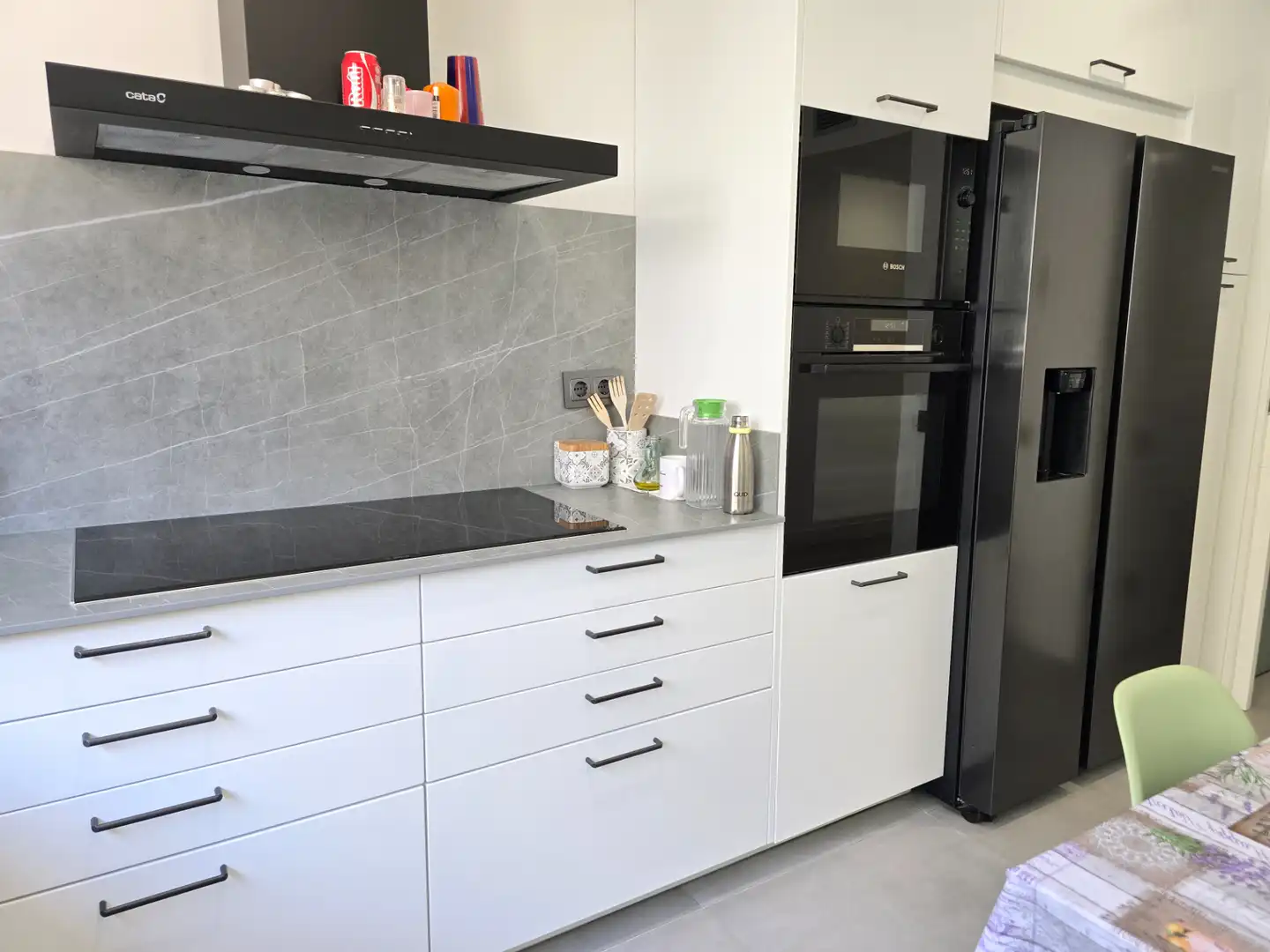 Küche von Einfamilien-Reihenhaus zum Verkauf in Sabadell mit Terrasse und Schwimmbad