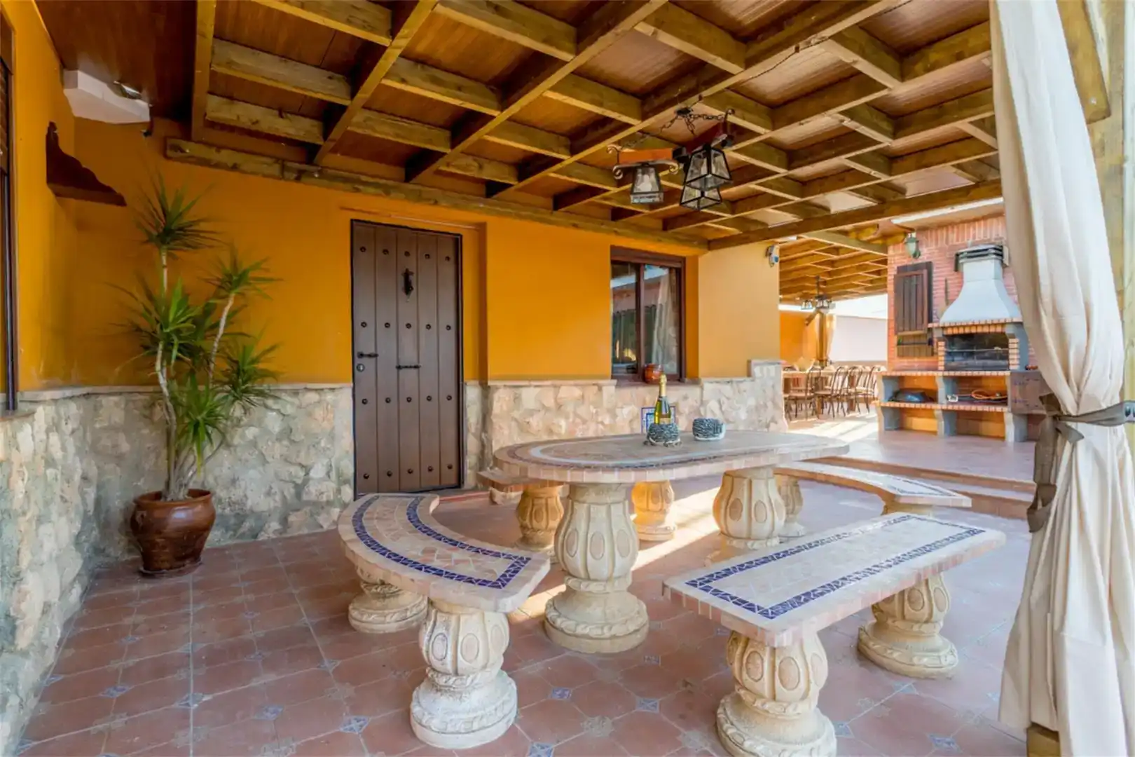 Terraza de Casa o chalet en venta en Fuentes de Andalucía con Aire acondicionado y Piscina