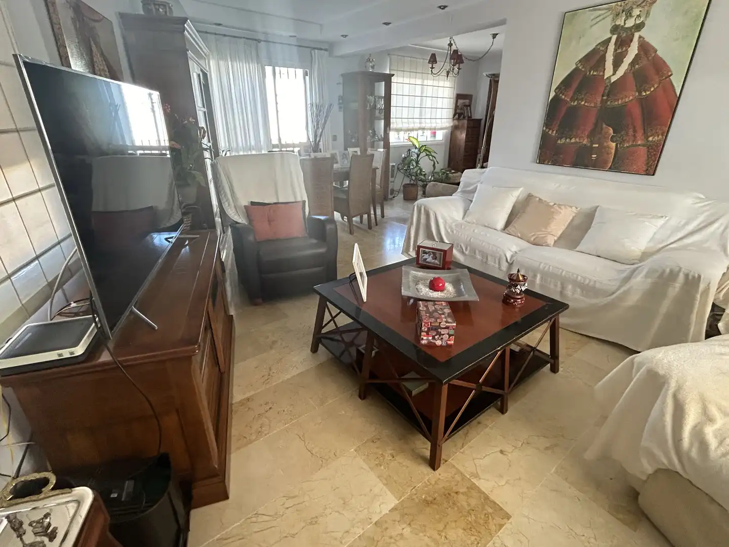 Sala d'estar de Casa o xalet en venda en Vélez-Málaga amb Aire condicionat, Terrassa i Traster