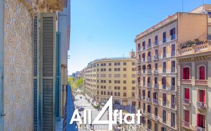 Vista exterior de Pis de lloguer en  Barcelona Capital amb Aire condicionat, Calefacció i Parquet