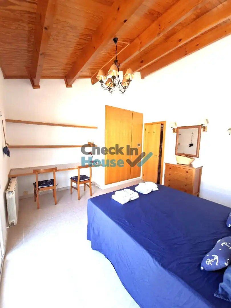 Bedroom of Detached homes for rent in Sant Feliu de Guíxols  with Heating, Private garden and Furnished
