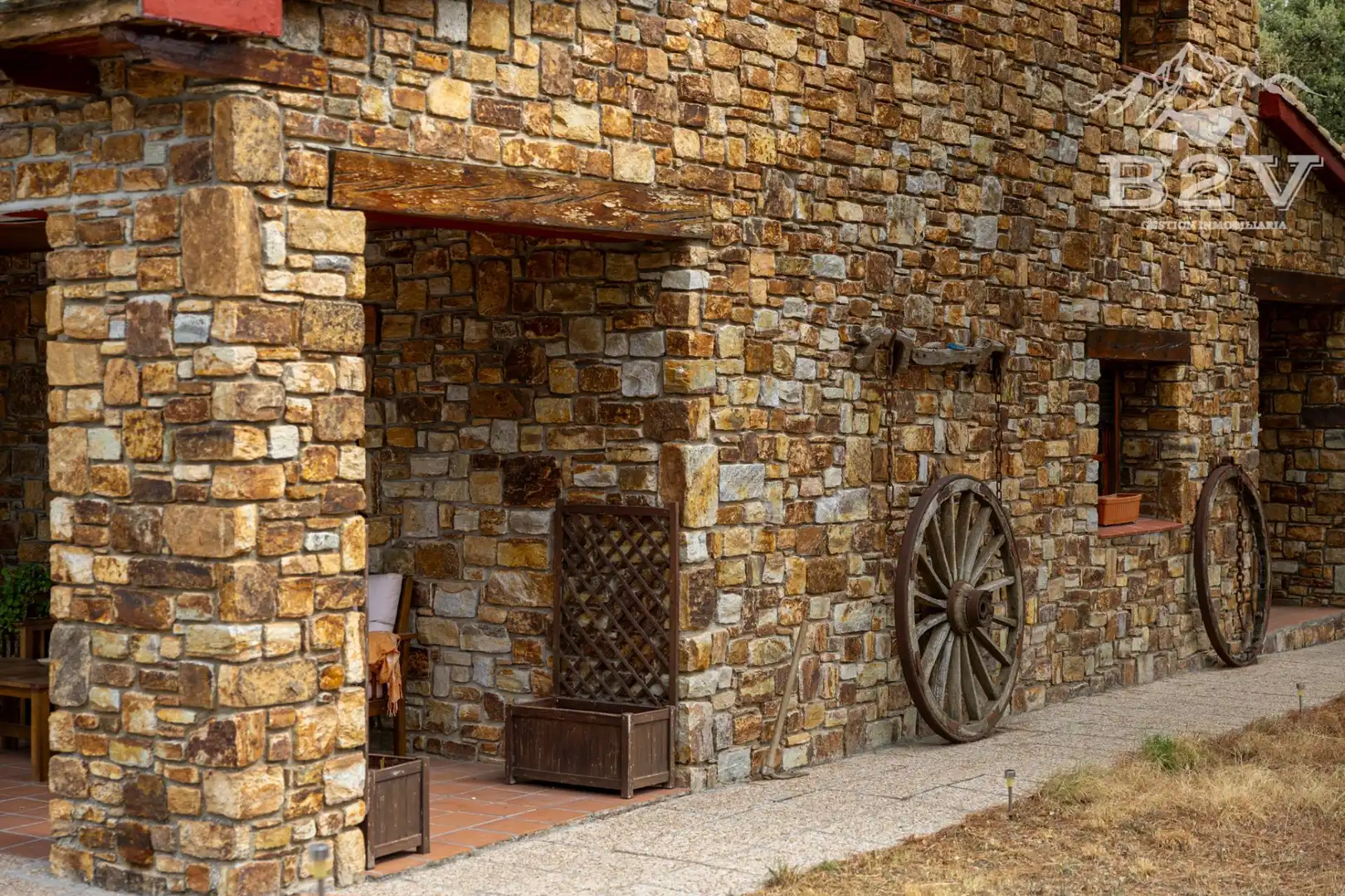 Vista exterior de Casa o chalet en venta en Garganta de los Montes con Aire acondicionado, Calefacción y Jardín privado