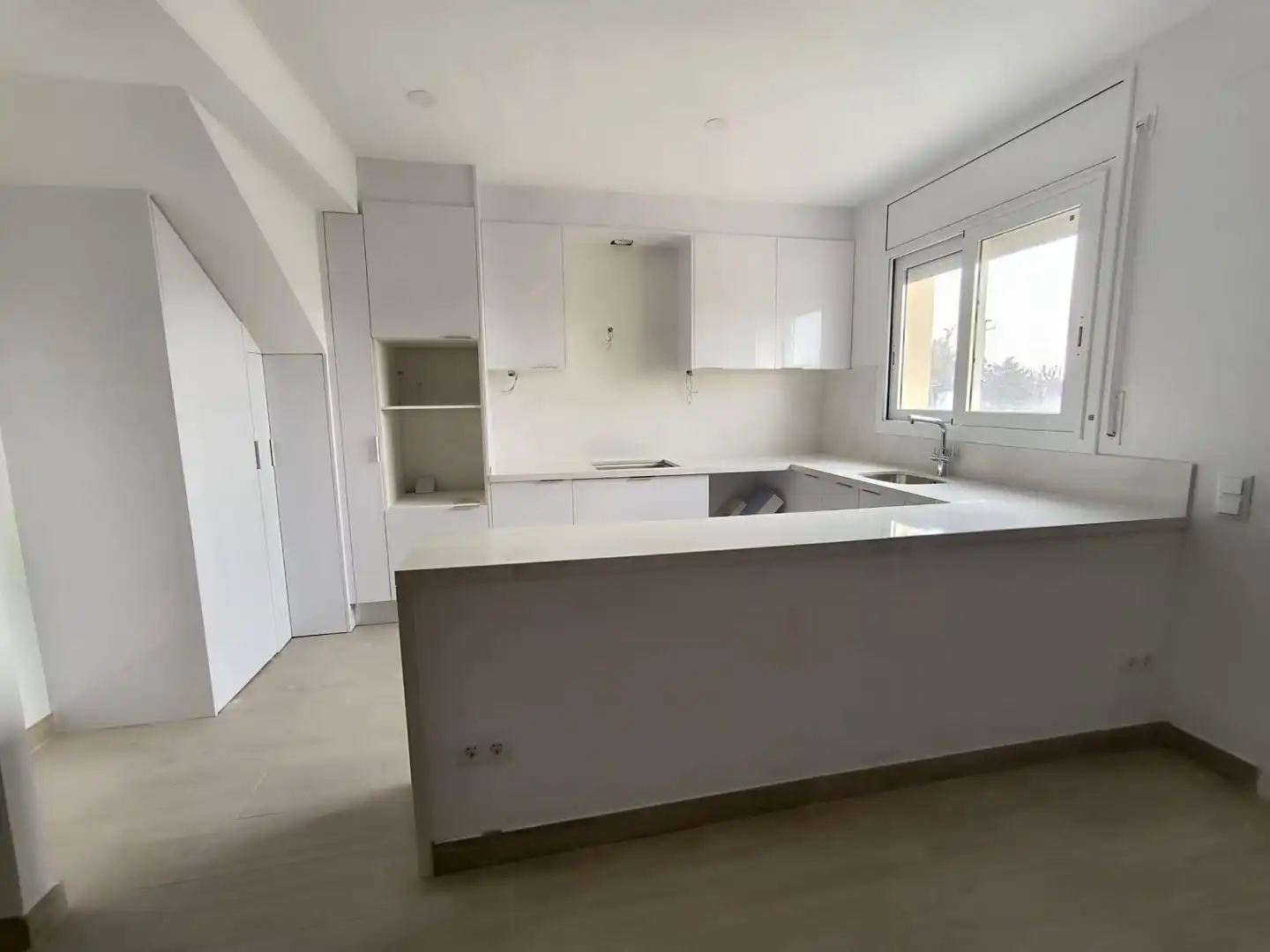 Kitchen of Detached homes for sale in El Pla de Santa Maria  with Air Conditioner, Private garden and Terrace
