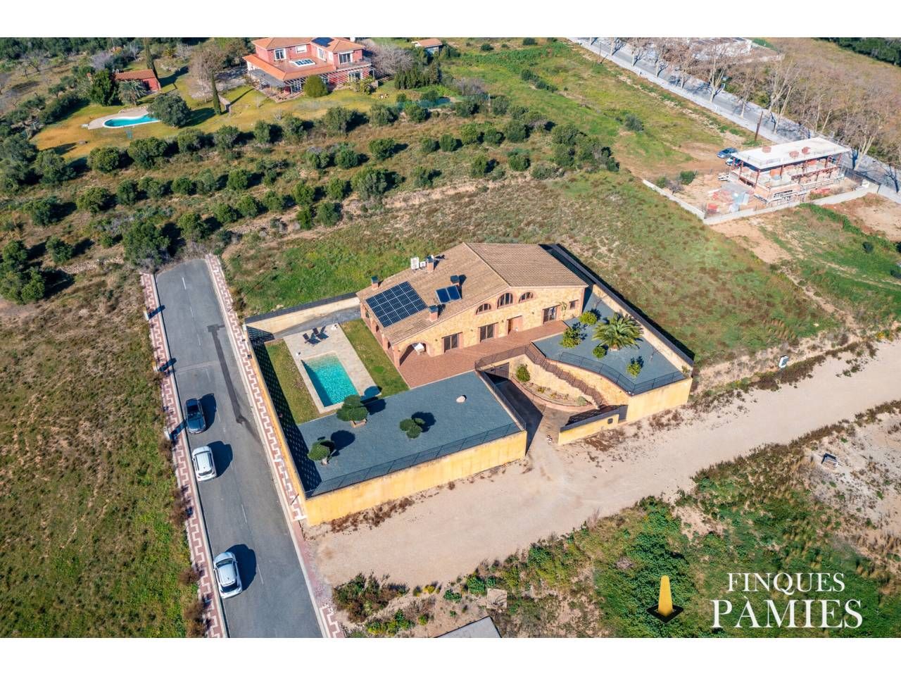 Vista exterior de Casa o xalet en venda en Vilanova d'Escornalbou amb Aire condicionat, Calefacció i Jardí privat