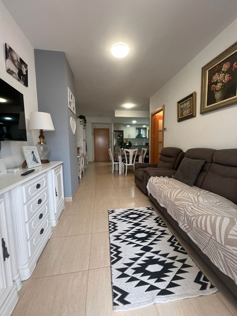 Living room of Flat for sale in Pineda de Mar  with Air Conditioner, Heating and Private garden