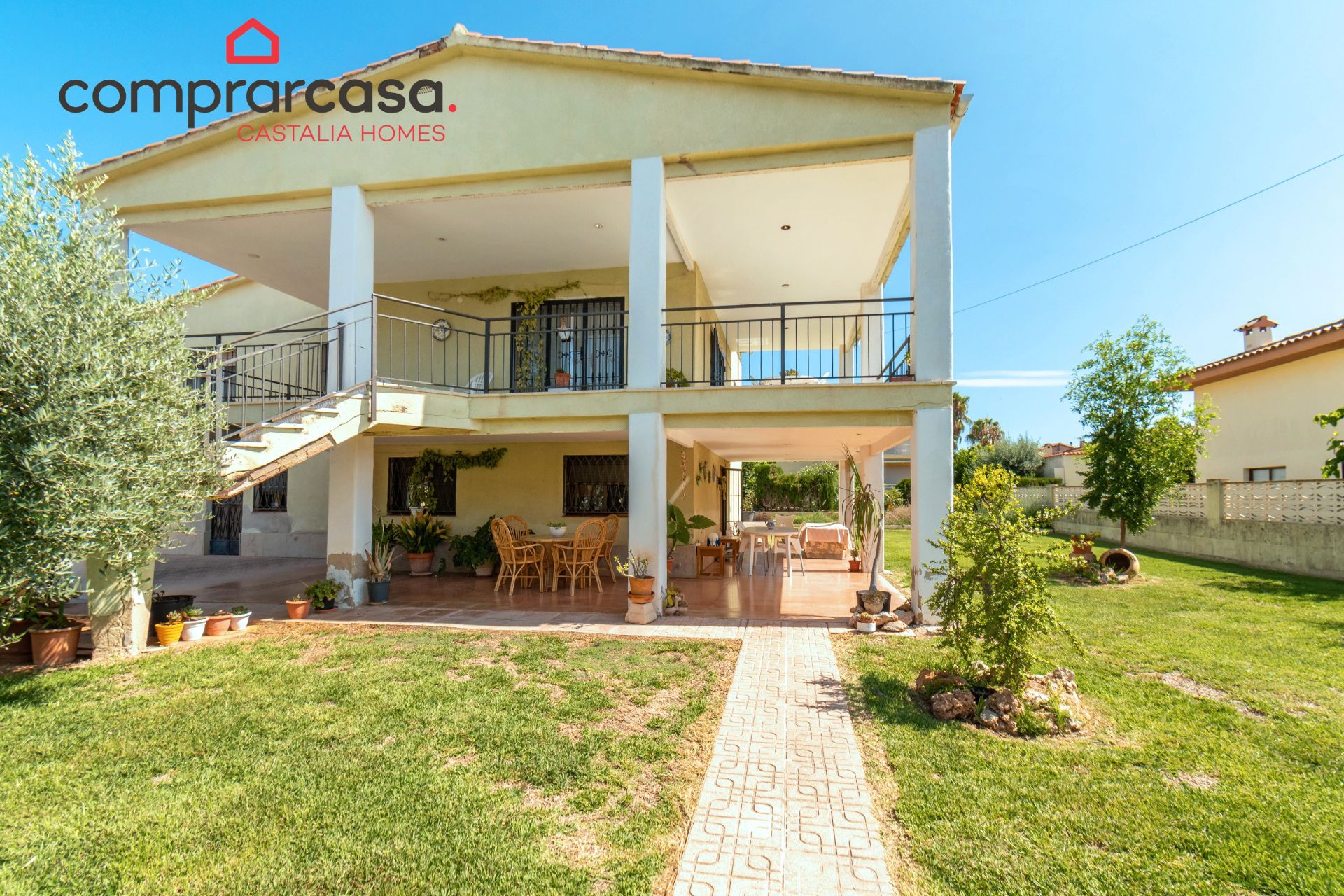 Vista exterior de Casa o chalet en venta en Castellón de la Plana / Castelló de la Plana con Jardín privado, Terraza y Trastero