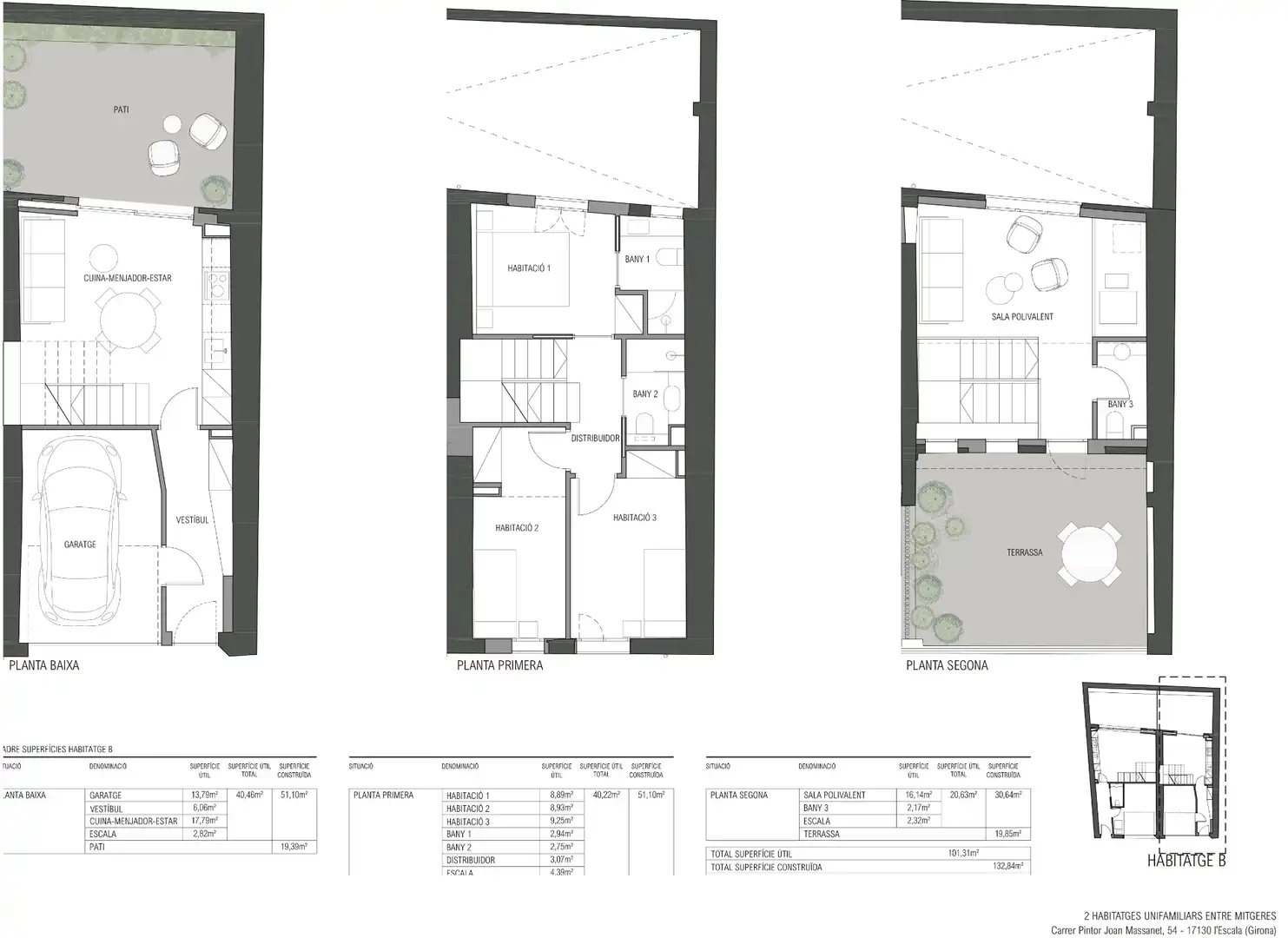 Haus oder Chalet zum Verkauf in L'Escala mit Klimaanlage, Heizung und Privatgarten