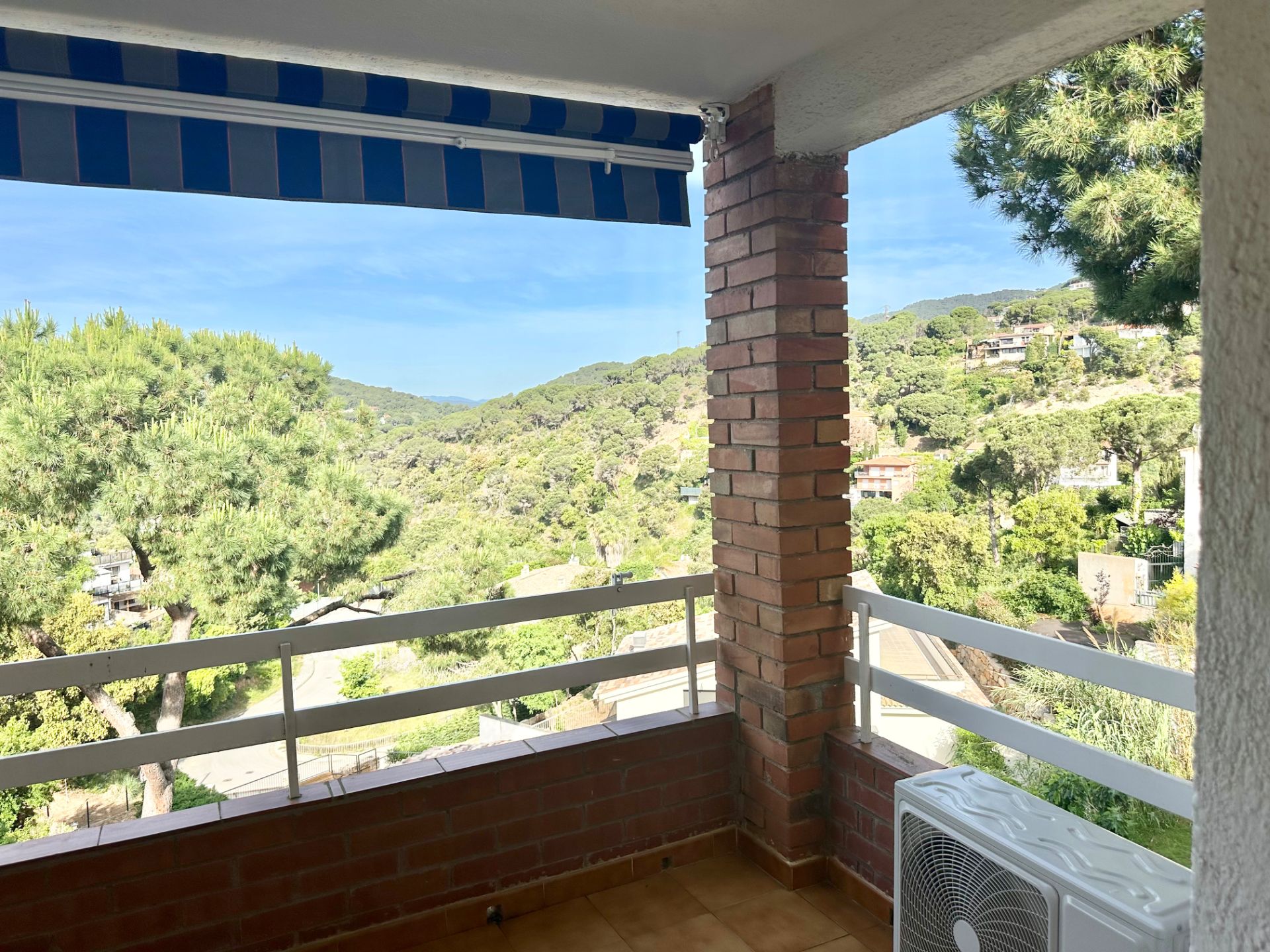 Balcony of Apartment for sale in Lloret de Mar  with Air Conditioner, Terrace and Furnished