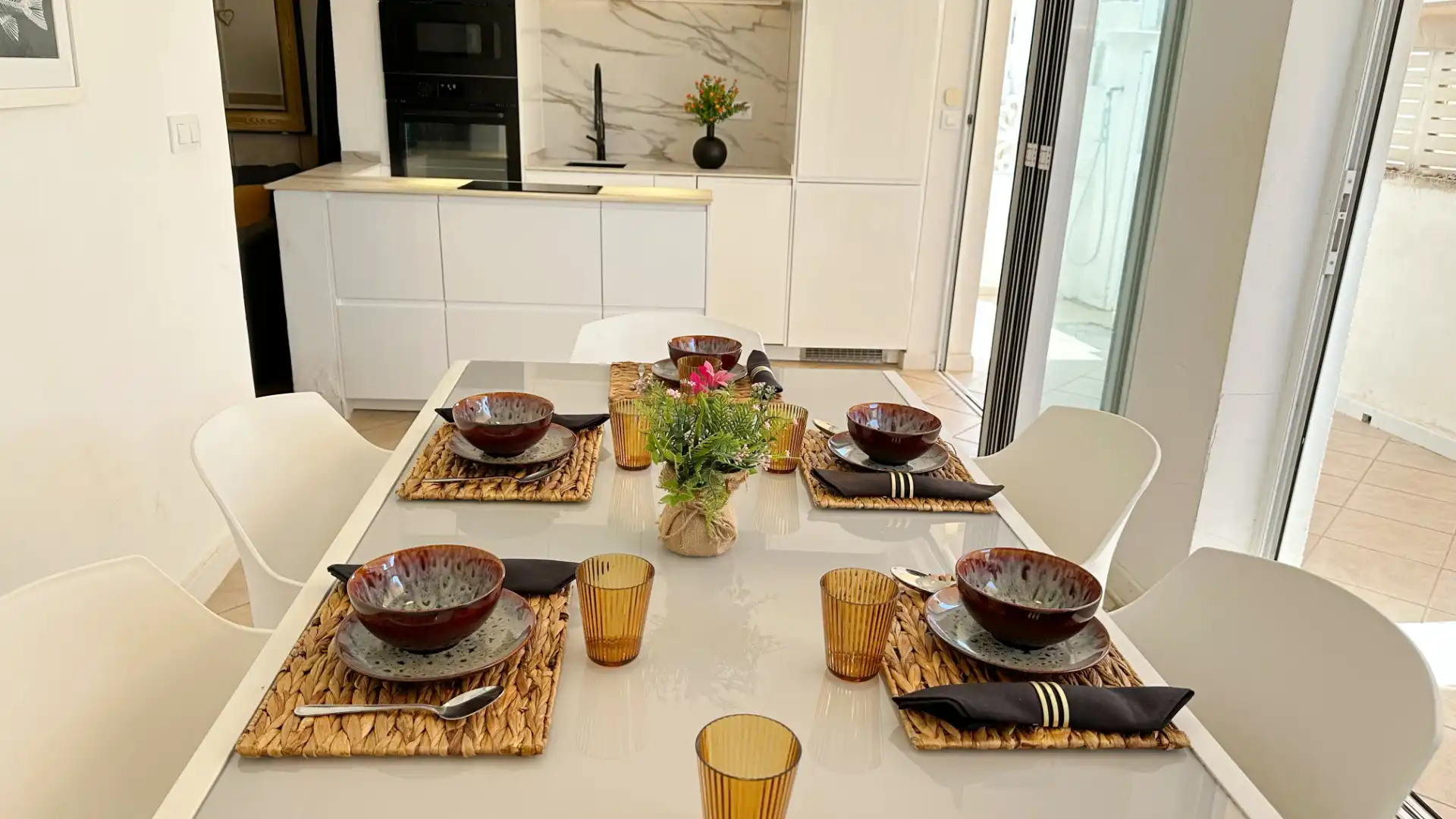 Comedor de Casa o chalet de alquiler en Gandia con Aire acondicionado, Calefacción y Terraza