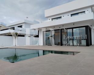 Exterior view of House or chalet for sale in Sant Joan d'Alacant  with Air Conditioner, Terrace and Swimming Pool