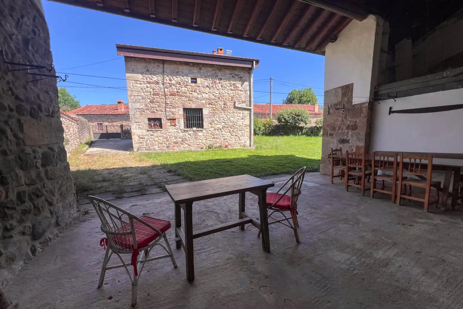 Terraza de Casa o chalet en venta en Mazcuerras con Calefacción, Jardín privado y Parquet